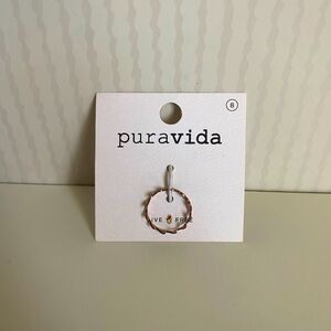 Puravida rose gold wave ring